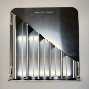 Black Boar Aluminum Zip Tie Storage Rack 6 Compartment